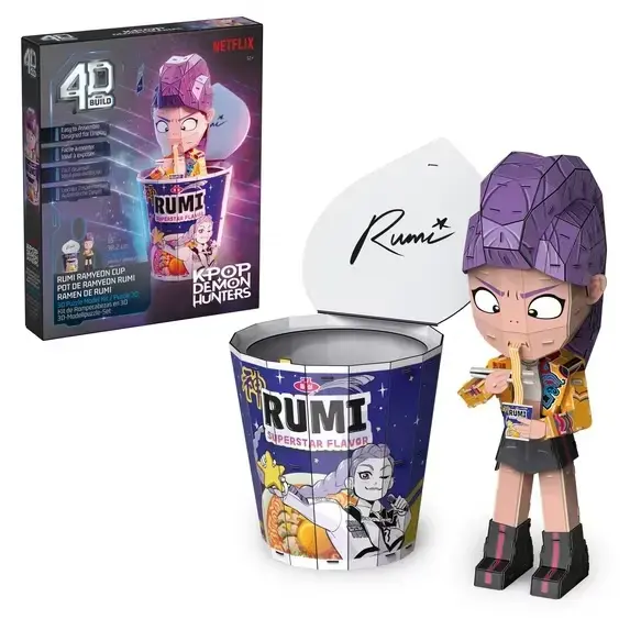 Rumi în cupa de Ramyeon: De la glumă online la puzzle 3D de succes