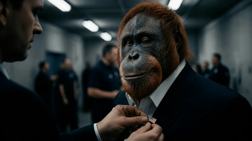 BriskPace Unlimited debutează cu o comedie satirică despre un orangutan infractor